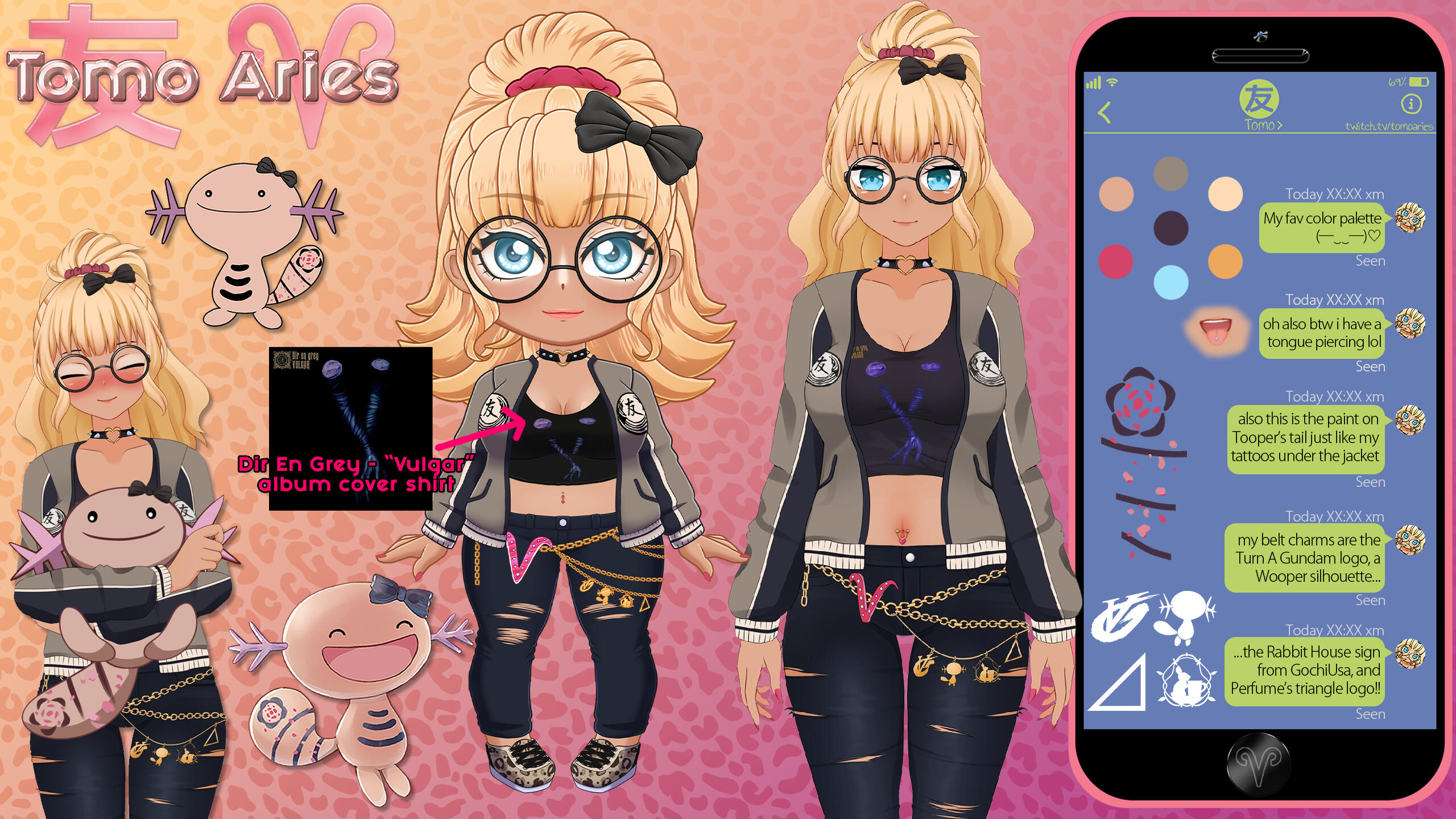 Tomo Aries 2.0 Reference Sheet